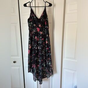 Black/ floral dress